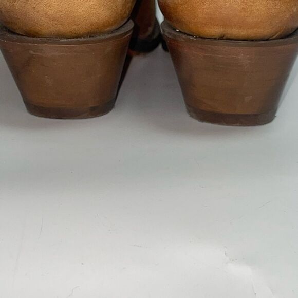 Corral Tan Western Cowboy Boots - Picture 4 of 6